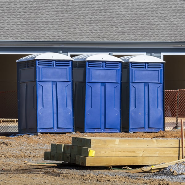 is there a specific order in which to place multiple portable restrooms in Chatawa